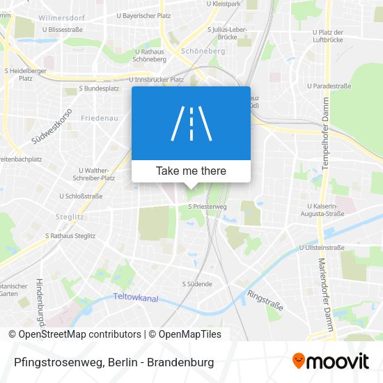 Pfingstrosenweg map