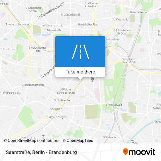 Saarstraße map