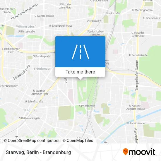 Карта Starweg