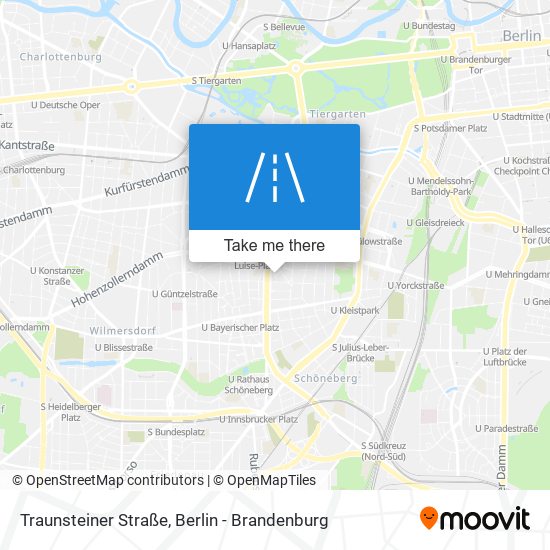 Traunsteiner Straße map