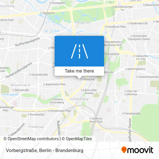 Карта Vorbergstraße