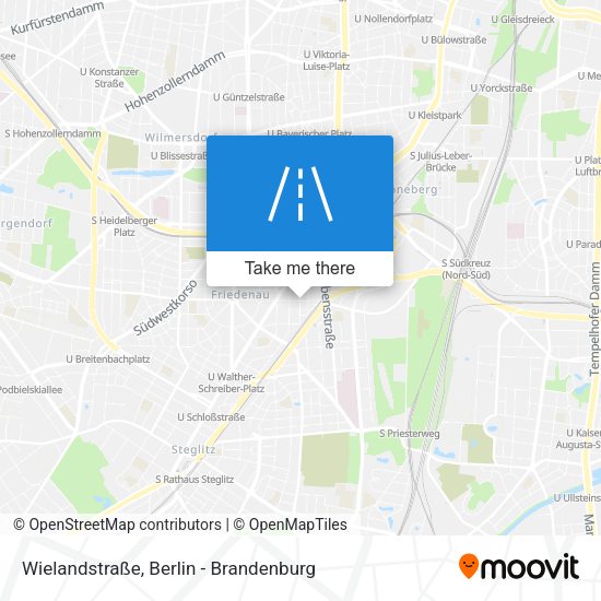 Wielandstraße map