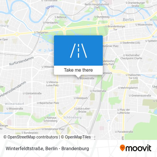 Winterfeldtstraße map