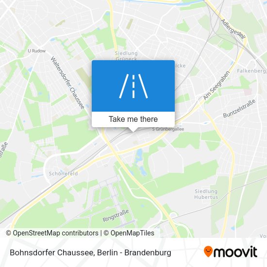 Bohnsdorfer Chaussee map