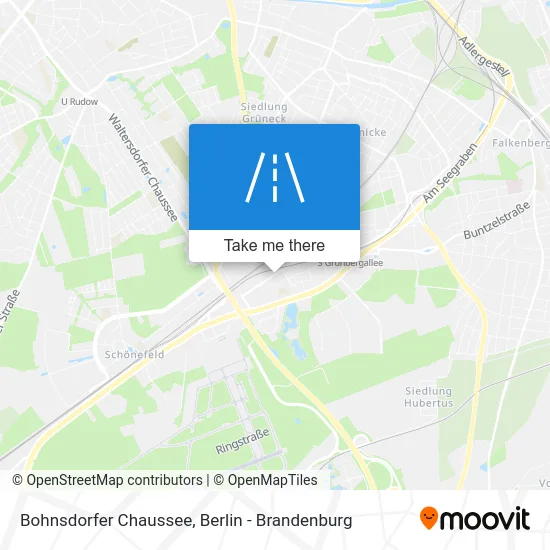 Bohnsdorfer Chaussee map