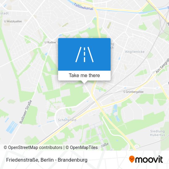 Friedenstraße map