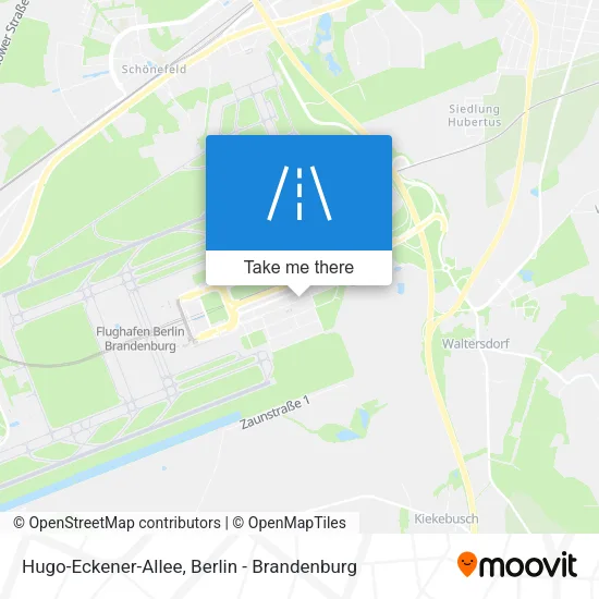 Карта Hugo-Eckener-Allee