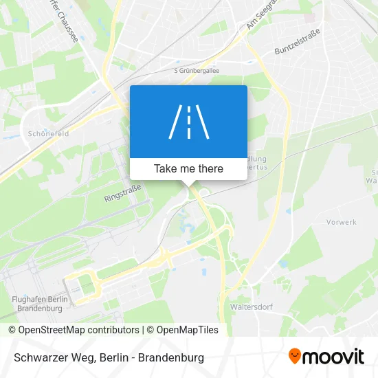 Карта Schwarzer Weg