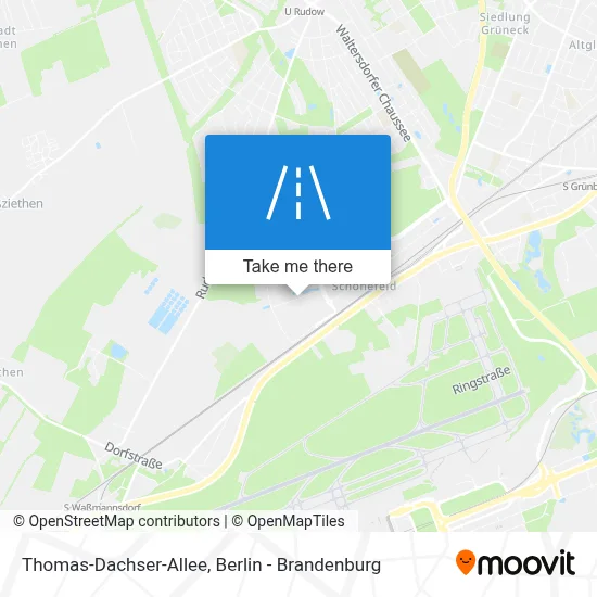 Thomas-Dachser-Allee map