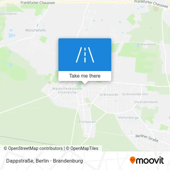 Карта Dappstraße