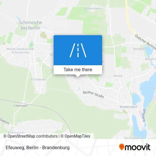 Карта Efeuweg