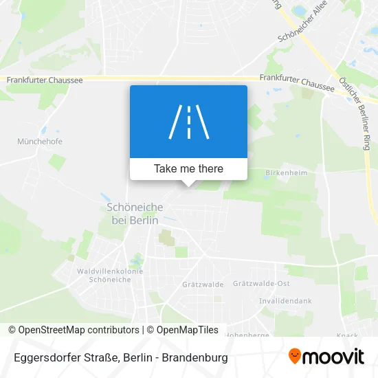 Карта Eggersdorfer Straße