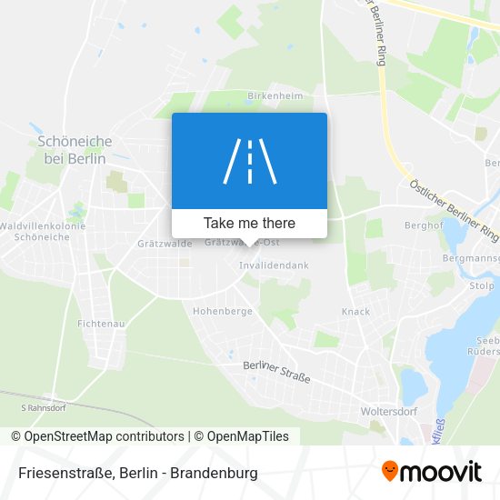 Friesenstraße map