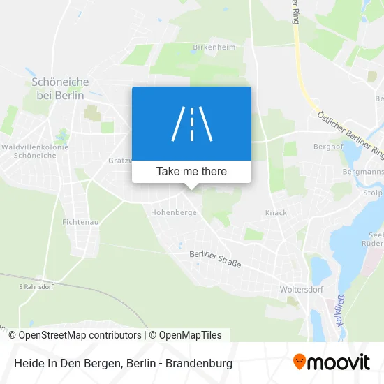 Heide In Den Bergen map