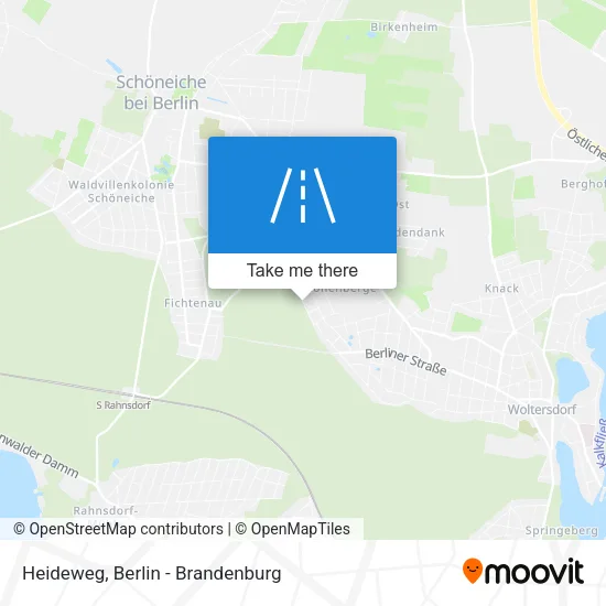 Карта Heideweg