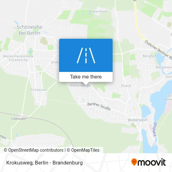 Карта Krokusweg