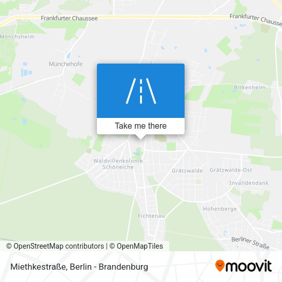 Miethkestraße map