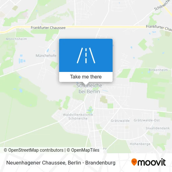 Neuenhagener Chaussee map