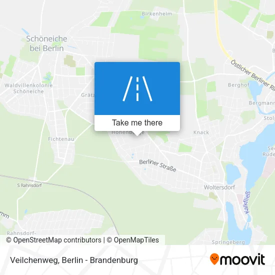 Карта Veilchenweg