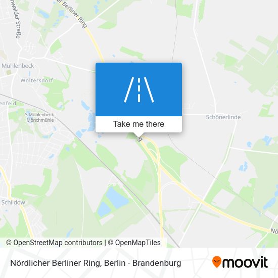 Nördlicher Berliner Ring map