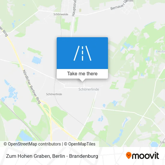 Карта Zum Hohen Graben