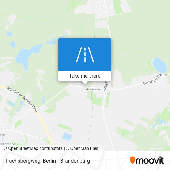 Fuchsbergweg map