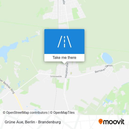 Grüne Aue map