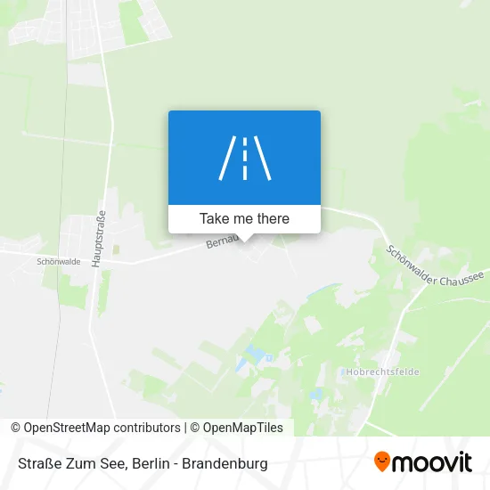 Карта Straße Zum See