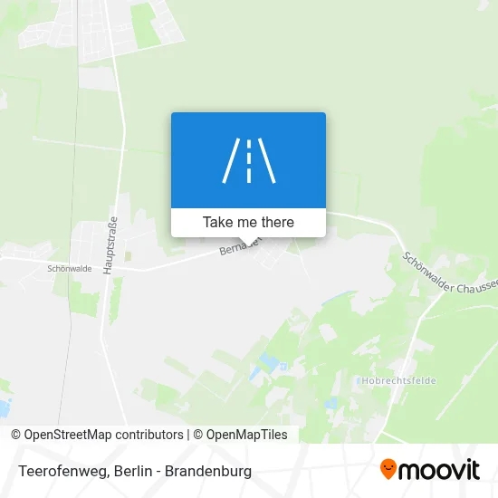 Teerofenweg map