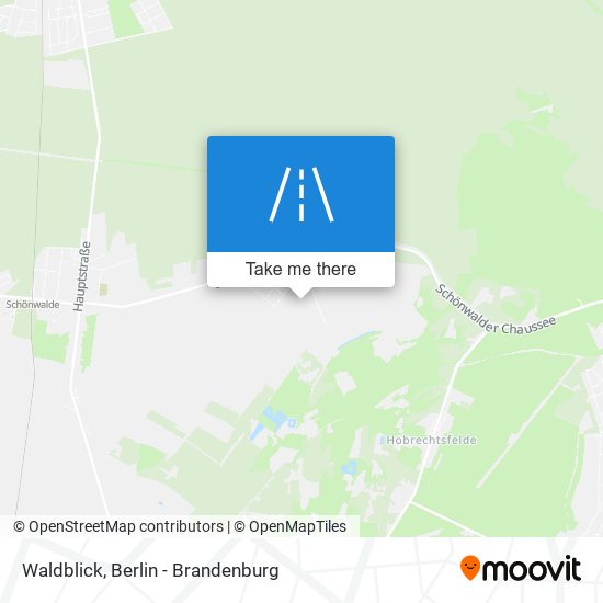 Waldblick map