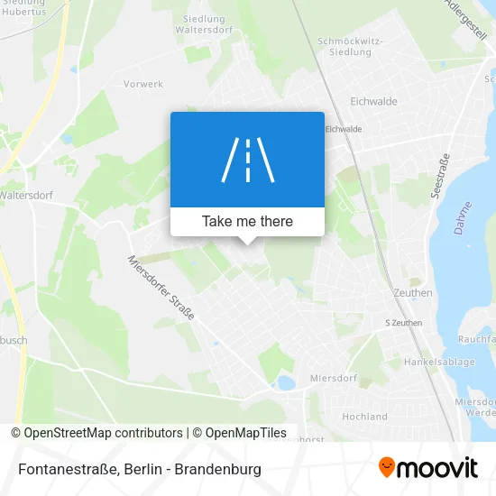Fontanestraße map