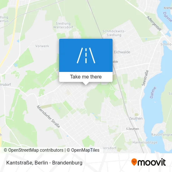 Карта Kantstraße