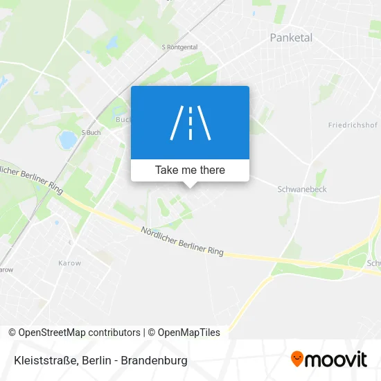 Карта Kleiststraße
