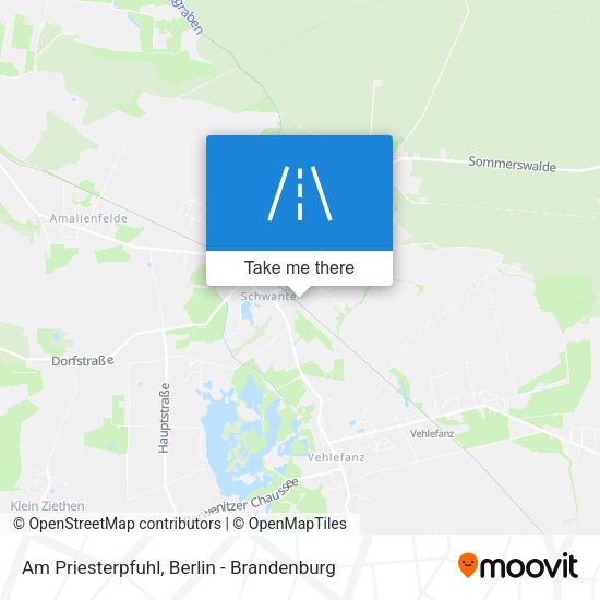 Am Priesterpfuhl map