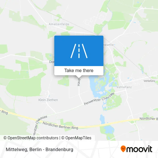 Карта Mittelweg