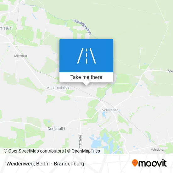 Карта Weidenweg