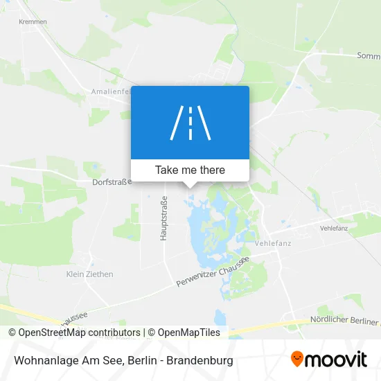 Карта Wohnanlage Am See