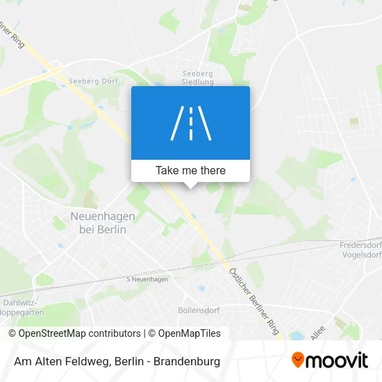 Карта Am Alten Feldweg