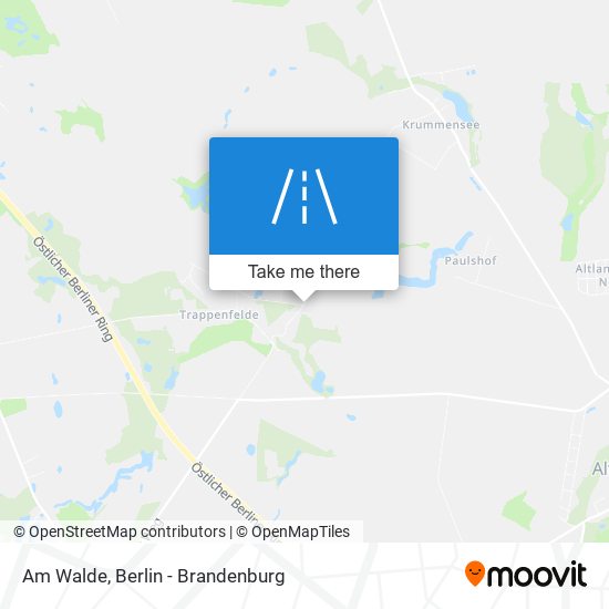 Am Walde map