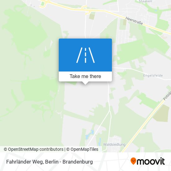 Fahrländer Weg map