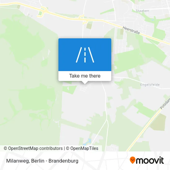 Карта Milanweg