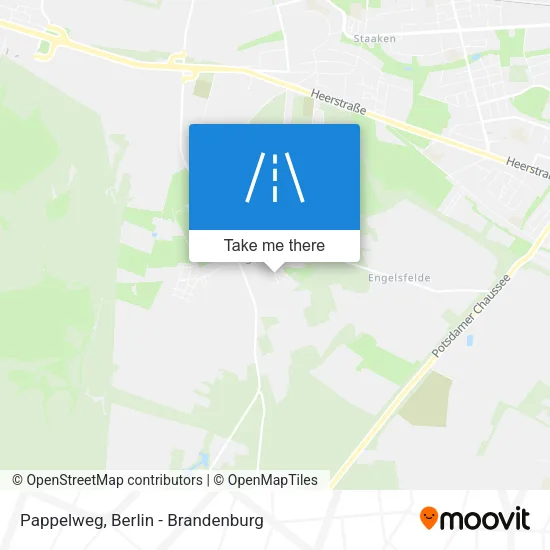 Карта Pappelweg