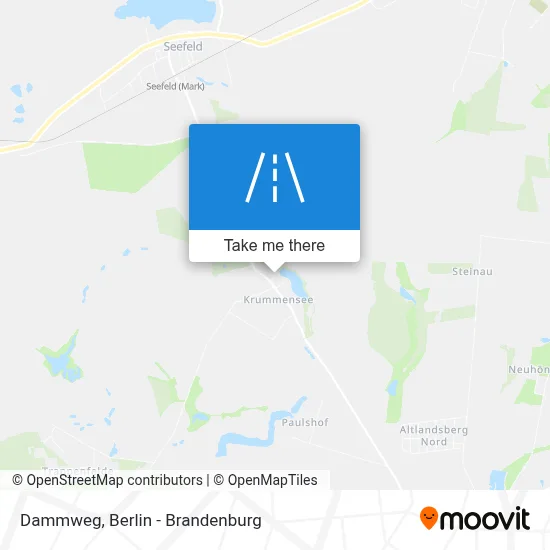 Dammweg map