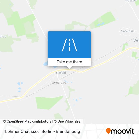 Löhmer Chaussee map