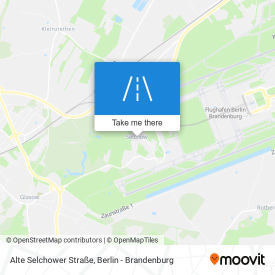 Карта Alte Selchower Straße