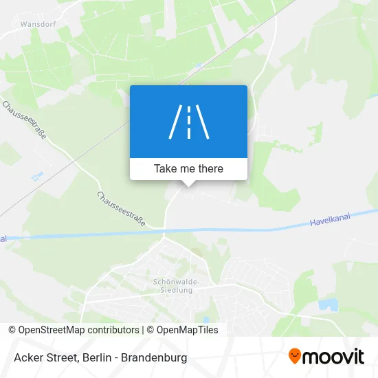Ackerstraße map