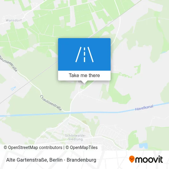 Alte Gartenstraße map