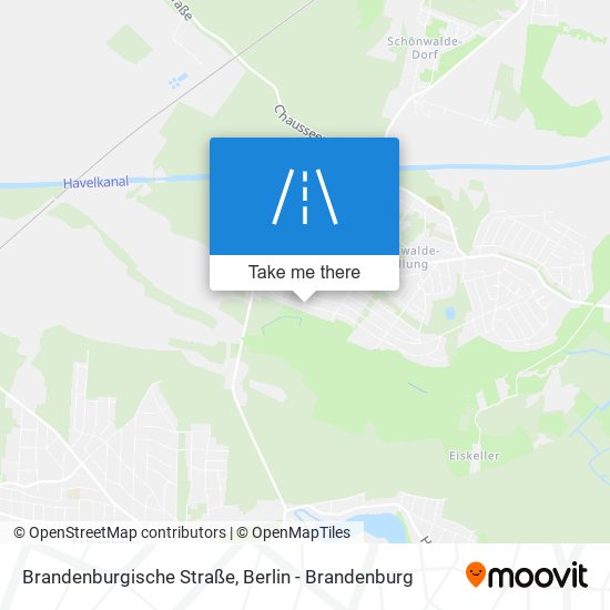 Карта Brandenburgische Straße