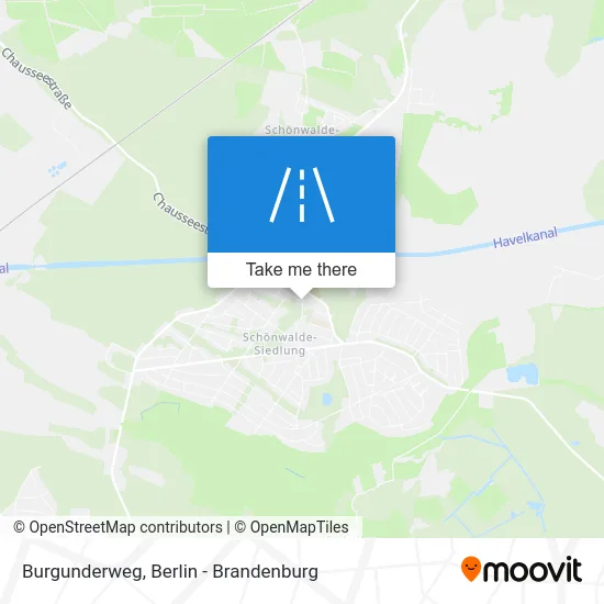 Burgunderweg map