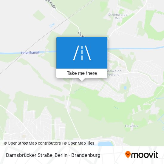 Damsbrücker Straße map